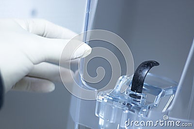 Dental xray machine scanner Stock Photo