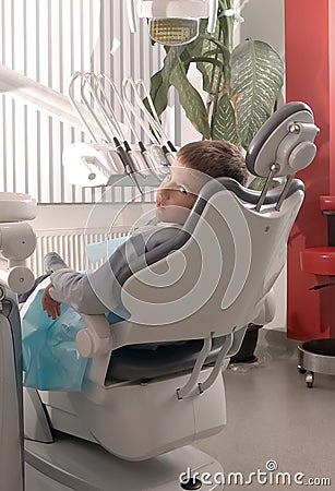 Dentist chair Stock Photo