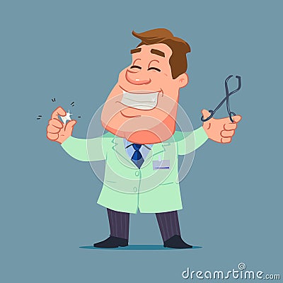 Dentist Vector Illustration