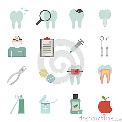 Dentist icon Vector Illustration