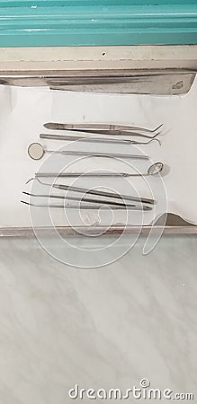 dentist instruments Stock Photo