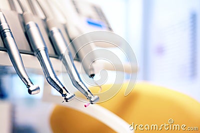 Dentist tools Stock Photo