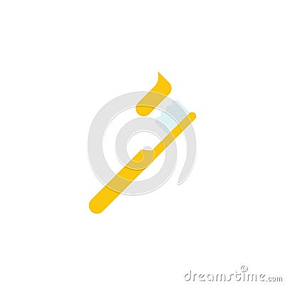 Dentistry, dentist, doctor, hospital, teeth, toothbrush color icon Stock Photo