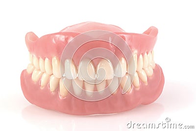 Dentures. Stock Photo