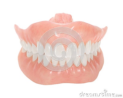 Dentures Stock Photo