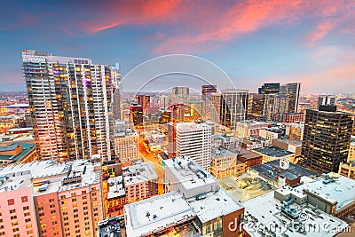 Denver, Colorado, USA Cityscape Stock Photo