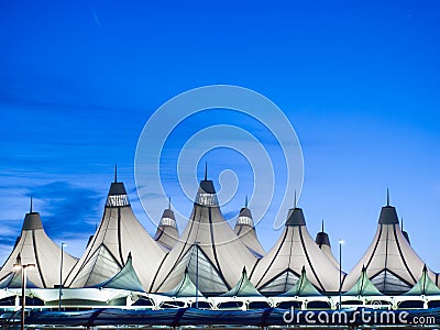 Denver International Airport Editorial Stock Photo