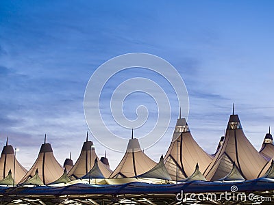 Denver International Airport Editorial Stock Photo