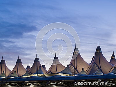 Denver International Airport Editorial Stock Photo