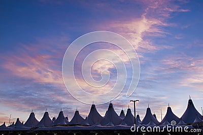 Denver International Airport Editorial Stock Photo