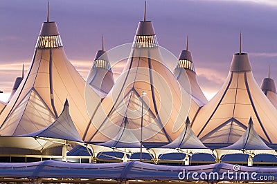 Denver International Airport Editorial Stock Photo