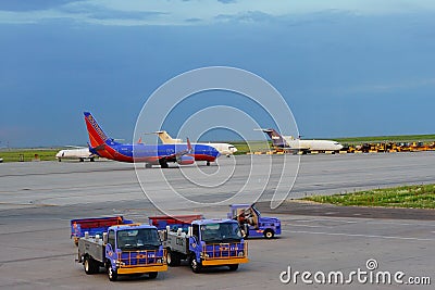 Denver international airport Editorial Stock Photo