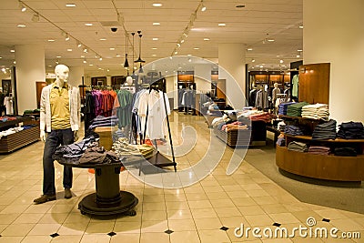 Department fashion store Stock Photo