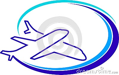 Departure and arrivals Vector Illustration