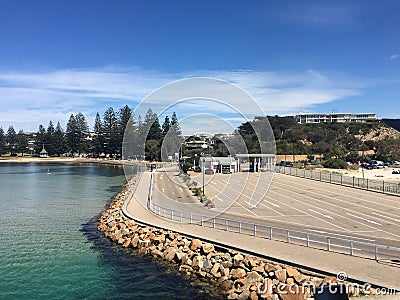 Ferry Departure Point at Sorrento, Victoria Stock Photo