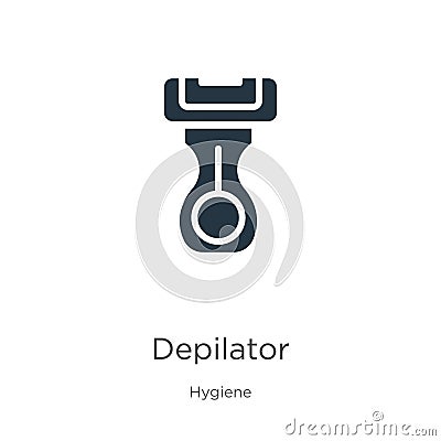 Depilator icon vector. Trendy flat depilator icon from hygiene collection isolated on white background. Vector illustration can be Vector Illustration