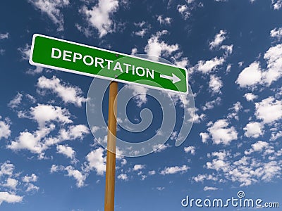 Deportation Stock Photo