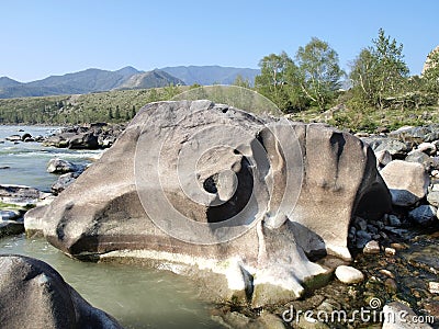 Deposit stone Stock Photo