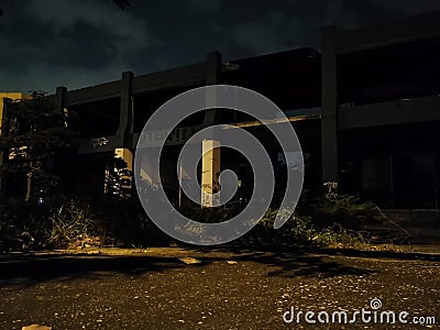 Derelict building. Stock Photo