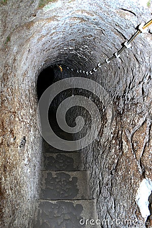 Derinkuyu underground city Stock Photo