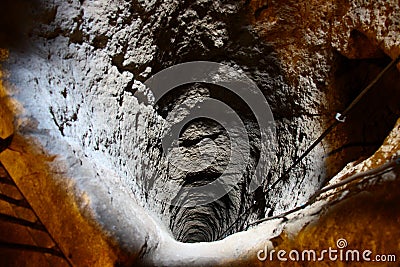 Derinkuyu underground city Stock Photo