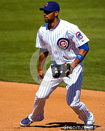 Derrek Lee of the Chicago Cubs Editorial Stock Photo