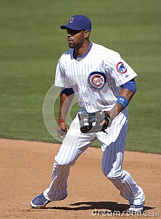 Derrek Lee of the Chicago Cubs Editorial Stock Photo