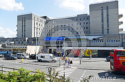 Derriford University hospital Plymouth Devon England Editorial Stock Photo