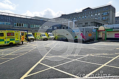 Derriford University hospital Plymouth Devon England Editorial Stock Photo