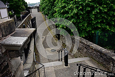 Derry Wall Stock Photo