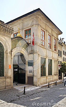 Dervishes House - Galata Mevlevihanesi in Istanbul. Turkey Stock Photo