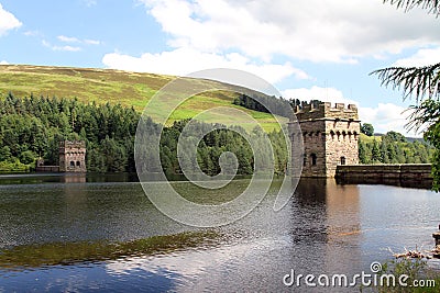 Derwent dam Stock Photo