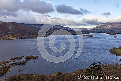 Derwentwater from Surprise View Stock Photo