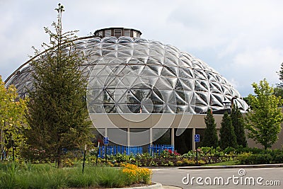 Des Moines botanical garden Stock Photo