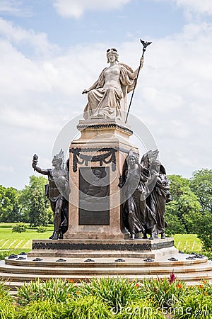 Des moines capital statue william boyd allison Editorial Stock Photo