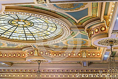 Des Moines Iowa State Capitol Stock Photo