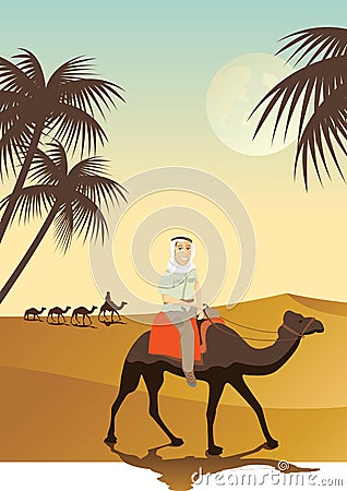 Desert Vector Illustration