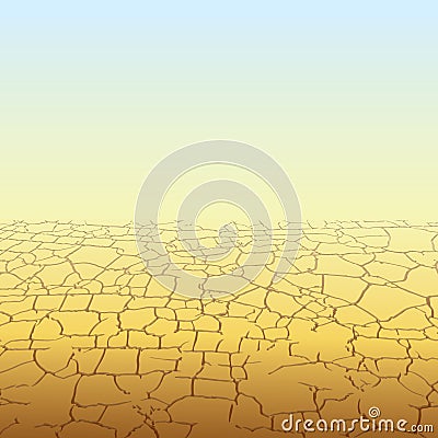 Desert background Vector Illustration