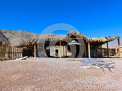 Desert camp Editorial Stock Photo