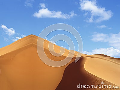 Desert Dunes Stock Photo