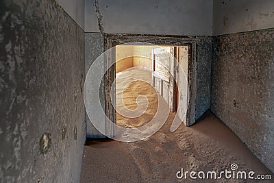 Desert house decay Stock Photo