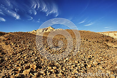 Desert landscape Stock Photo