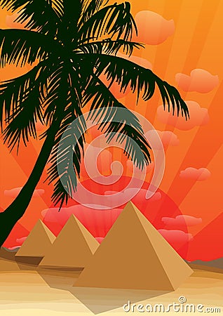 Desert Vector Illustration