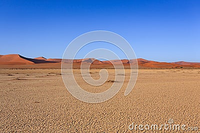 Desert panorama Stock Photo