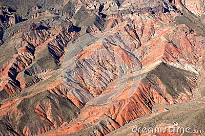 Desert Ridges Stock Photo