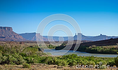 Desert in Utah Stock Photo