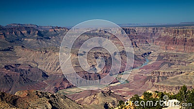 Desert View Lookout Stock Photo