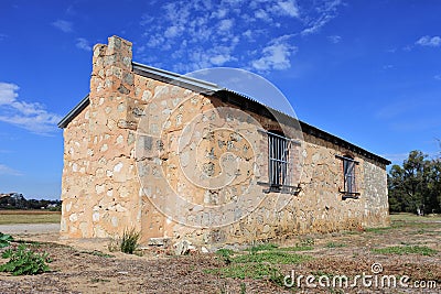 Deserted farm house in Western Australia outback Stock Photo