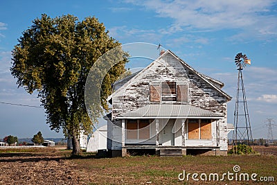 Deserted house Stock Photo