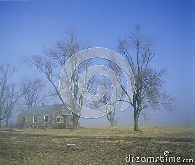 Deserted House Stock Photo